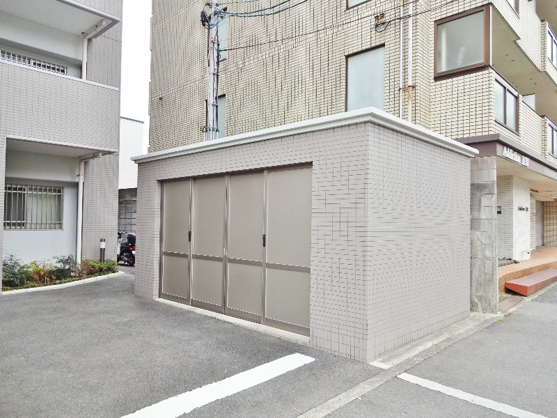 K FLAT ゴミ置き場