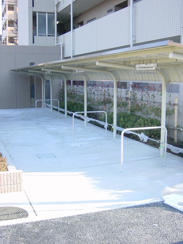 パールパレス 駐輪場