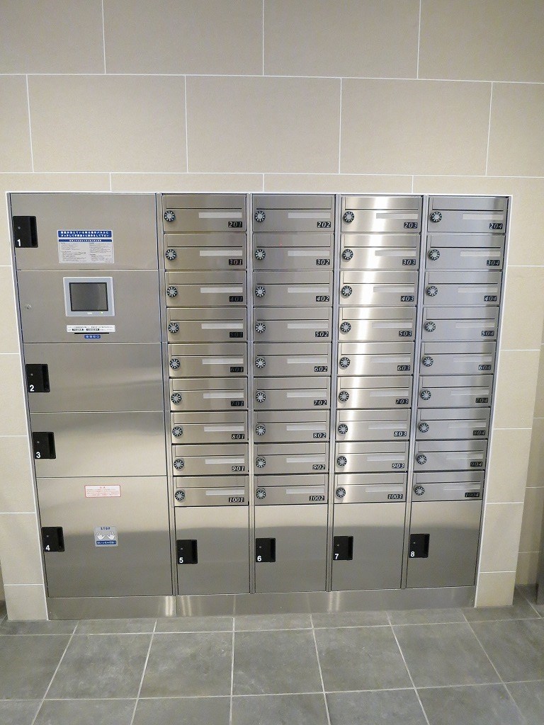 グラース難波イースト メール、宅配Box