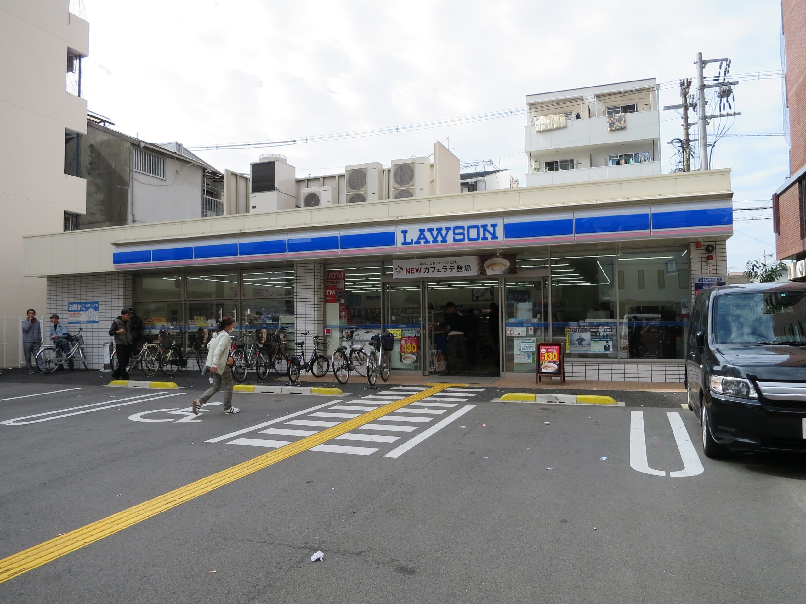 コンフォート弁天 コンビ二：ﾛｰｿﾝ 萩之茶屋三丁目店　197m