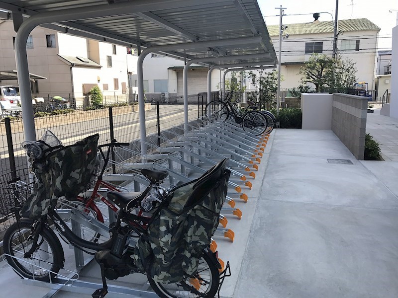 リラスクエア八尾宮町Ⅱ 駐輪場