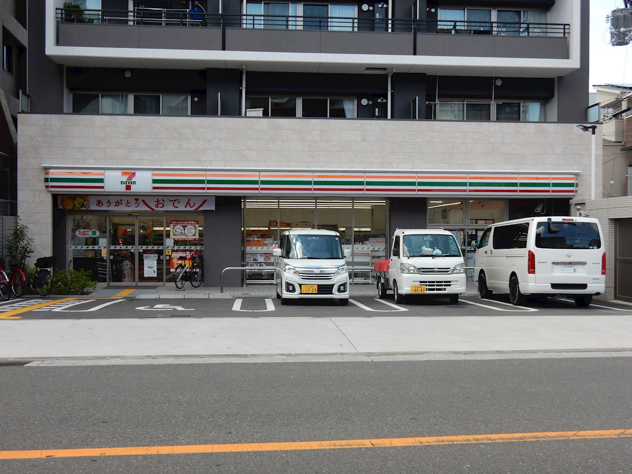 京橋イーストガーデン コンビ二：ｾﾌﾞﾝｲﾚﾌﾞﾝ 大阪東野田町5丁目店　396m