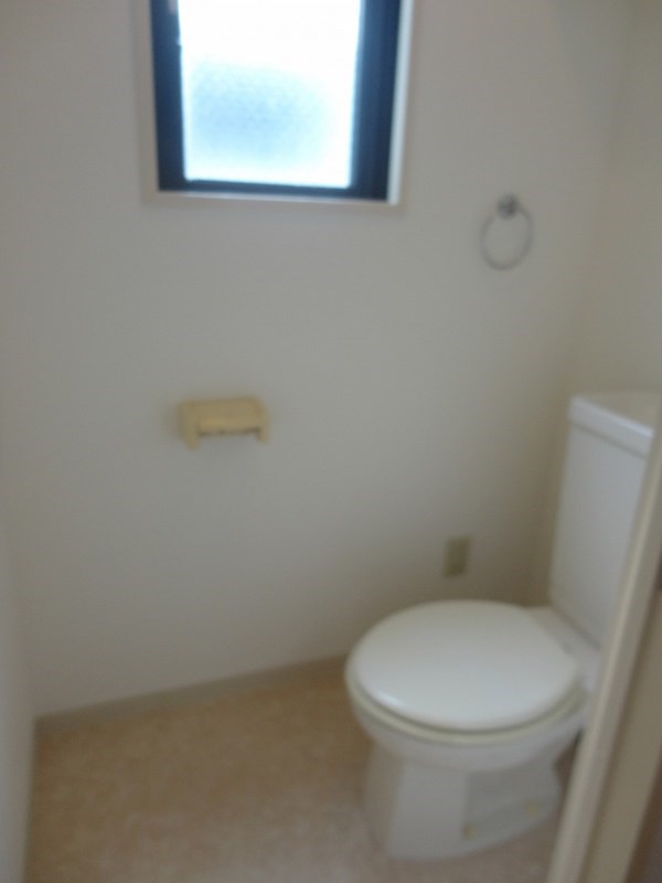 ラフィーネ トイレも広く明るい。