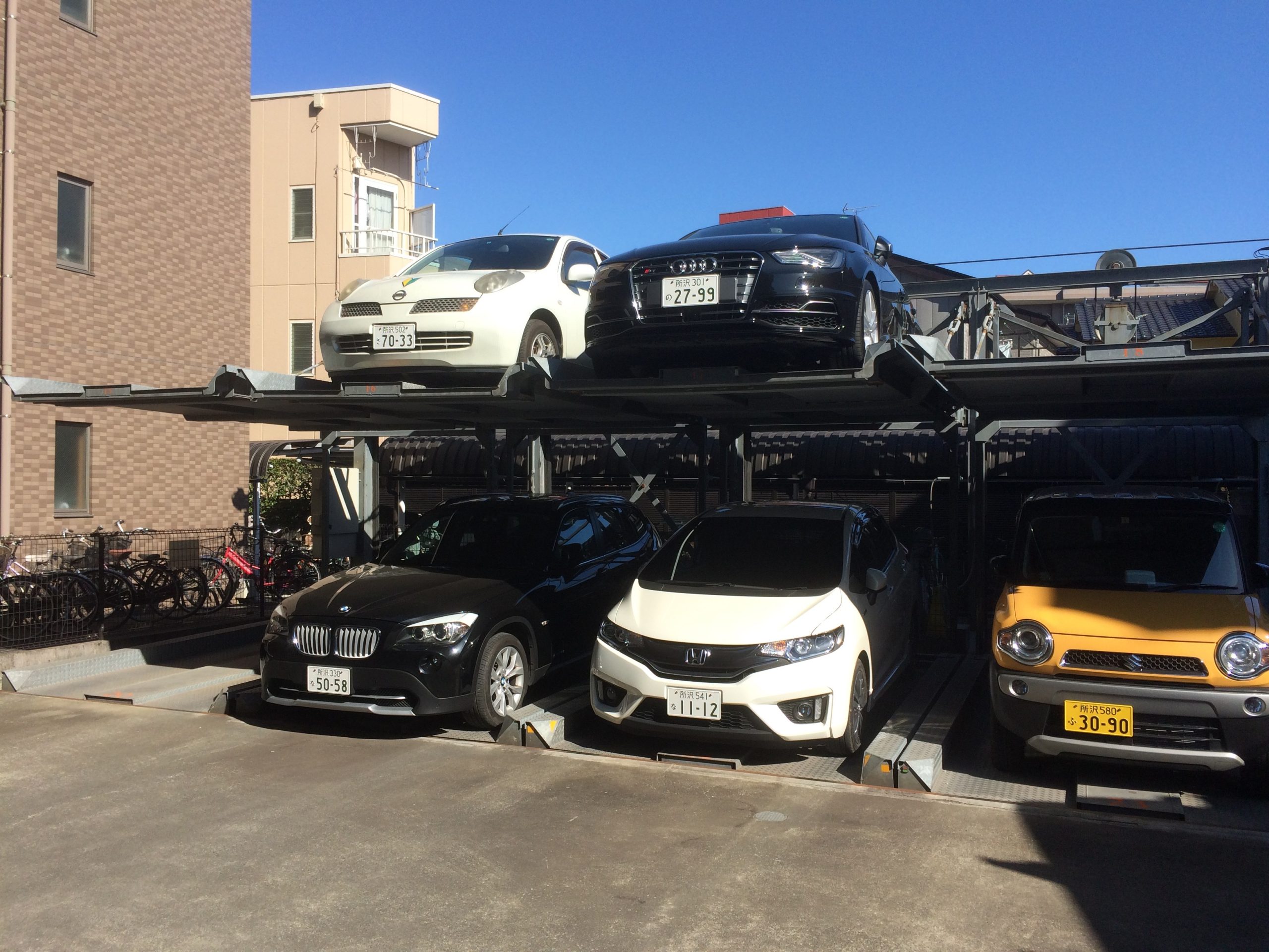 レアルコート 立体駐車場