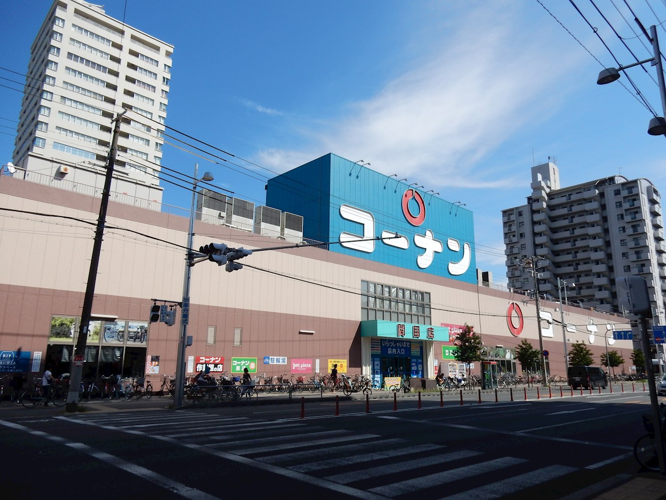 グランシャリオ ホームセンター：ﾎーﾑｾﾝﾀーｺーﾅﾝ 関目店　599m