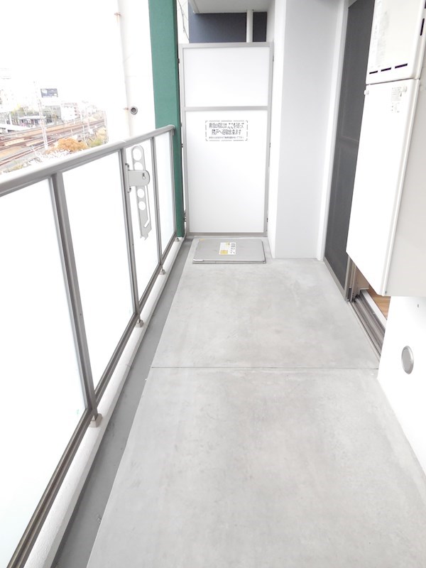 ラディアント 広々使えるベランダ