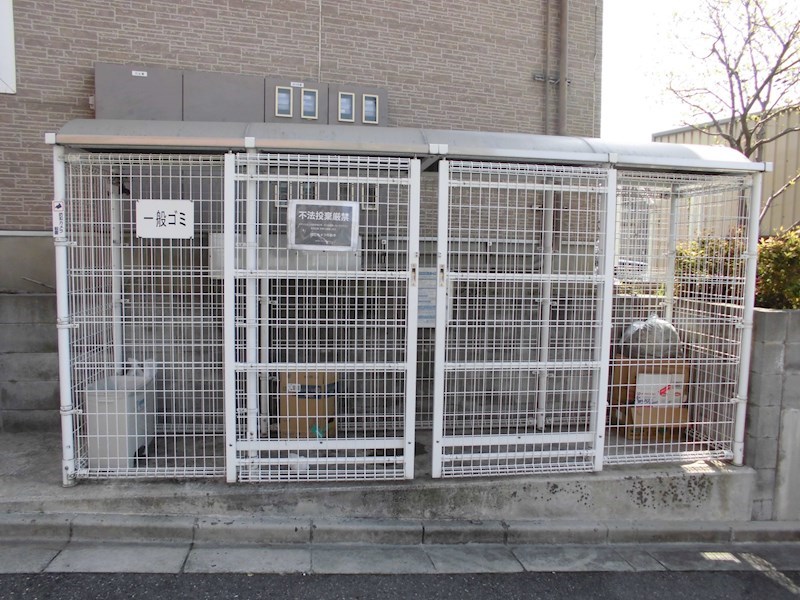 クレベールⅡ番館 入居者様専用ごみ置き場