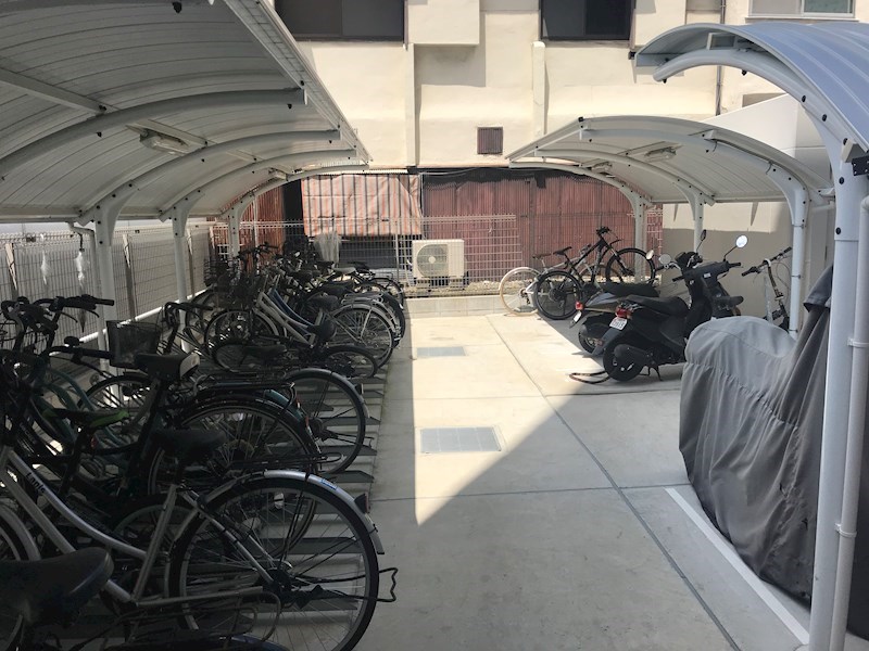 ラ フォート城北公園 駐輪場