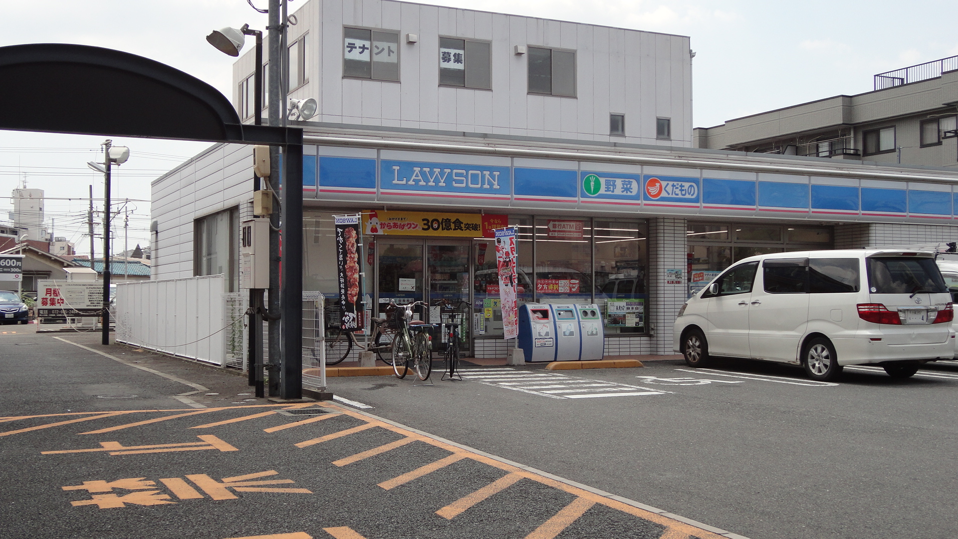 アロッジオK・T・I コンビ二：ローソン八尾志紀駅前店　187m
