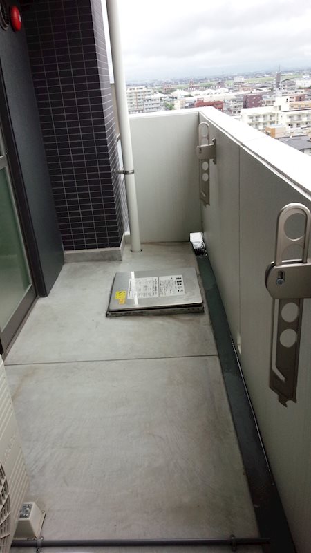 ラフレシーサ医大通り バルコニー