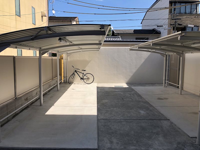 アムール京都仁王門 駐輪場