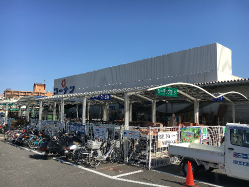 サントゥールくいな橋 ホームセンター：ﾎーﾑｾﾝﾀーｺーﾅﾝ くいな橋店　352m