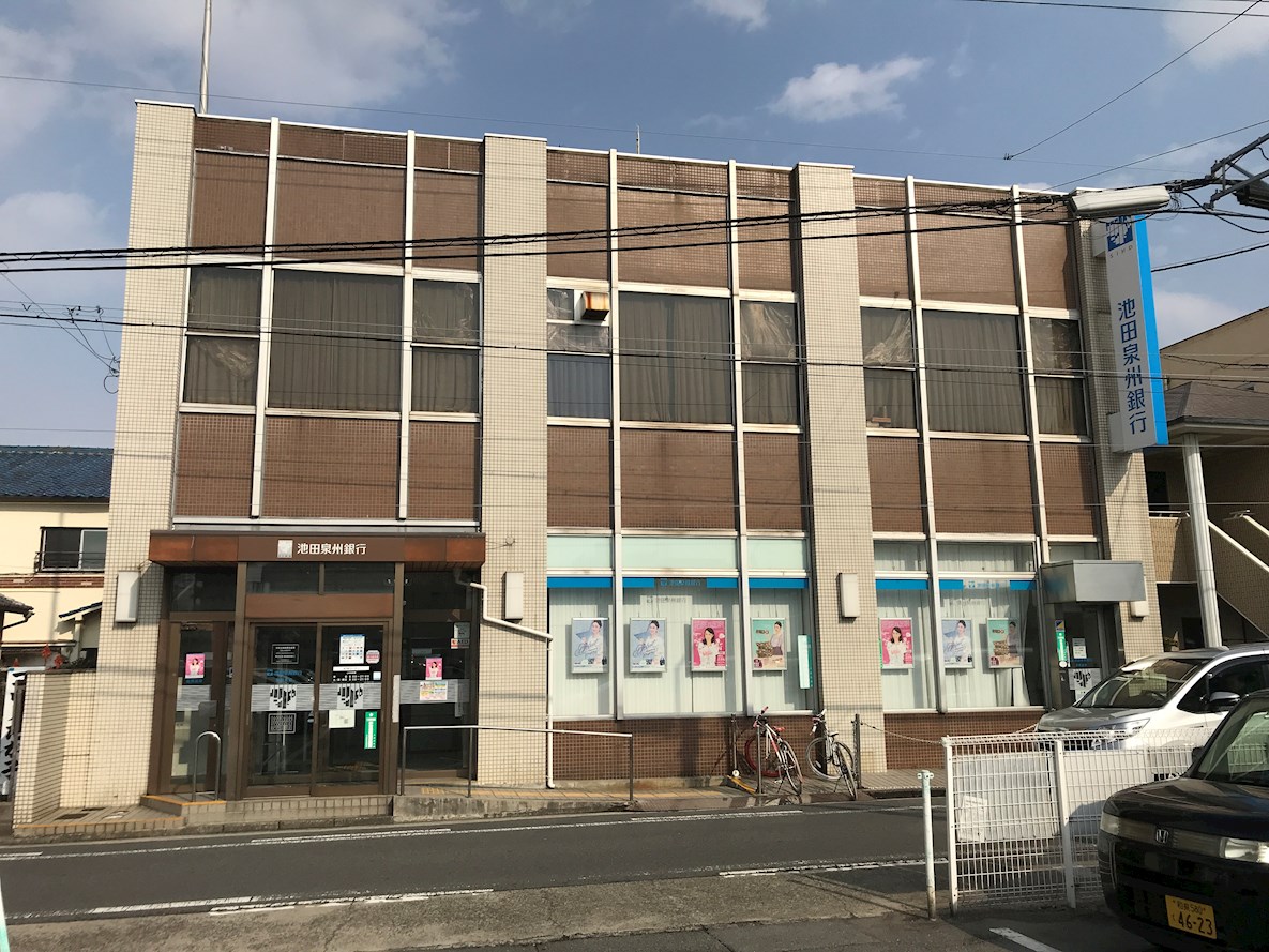 ハニーエストゥディオ 銀行：池田泉州銀行忠岡支店　558m