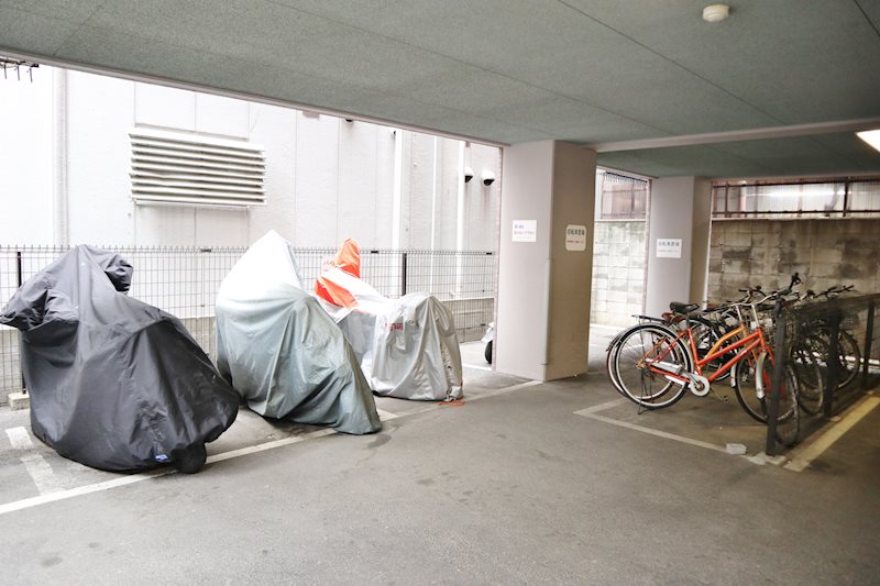 フォレストプラザⅠ バイク置場、駐輪場