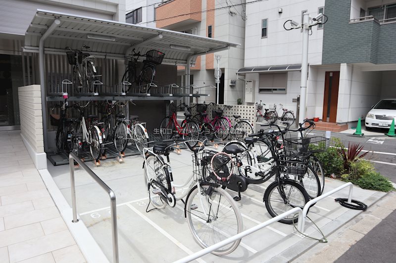 アフィーノ 駐輪場