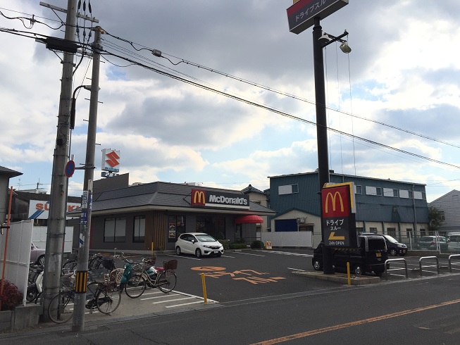 ネオ　ビヤンⅡ レストラン：ﾏｸﾄﾞﾅﾙﾄﾞ 岸和田久米田店　2434m