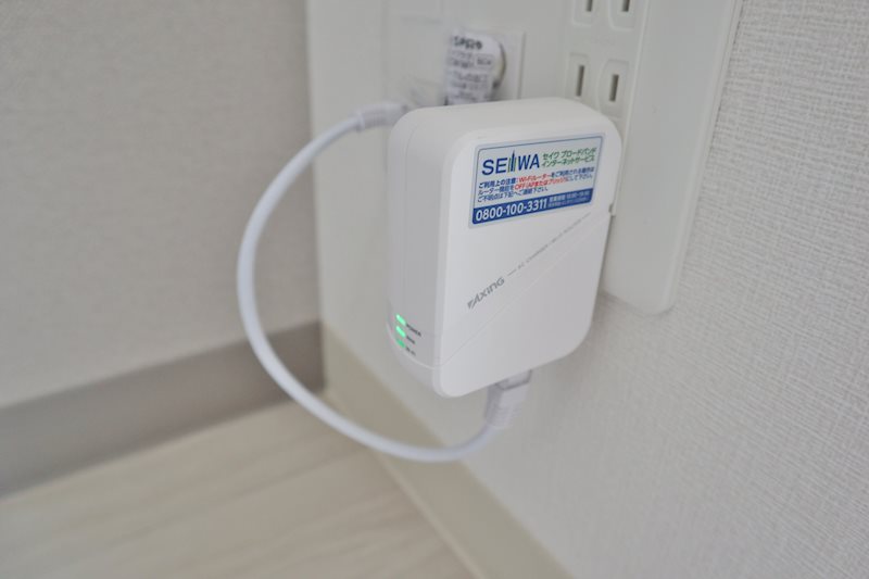 レイワニティ プレイス WiFiルーター設備です！