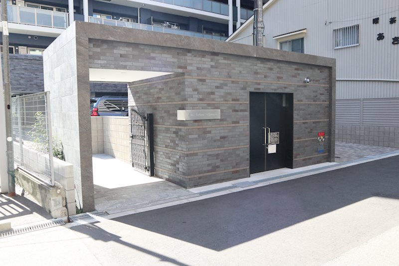 ブル フォルトゥーナ扇町 ゴミ置き場