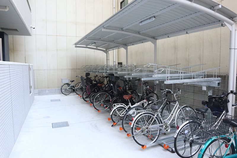 ブル フォルトゥーナ扇町 駐輪場