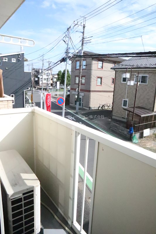 ヴァーグ参番館 日当たり良好ベランダ