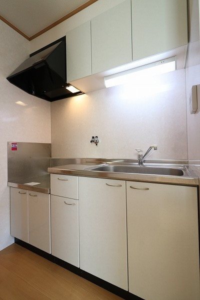 ヴェルドミール嵯峨野 2口ガスコンロ設置可のキッチンです。