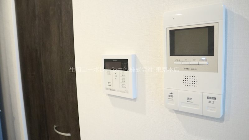 グランジュテⅢ ◆Aタイプ 2LDK◆TVモニターインターホンと、お風呂の操作パネルです