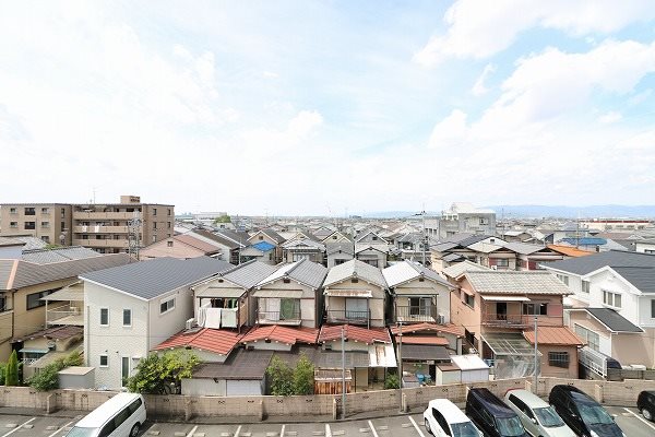 エーデルハイム 406号室バルコニーからの眺望