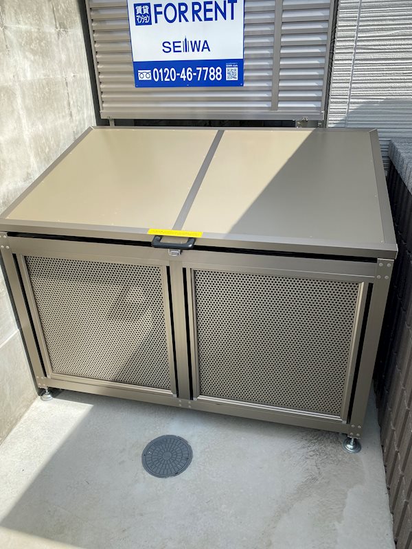 エーフラット 入谷 ゴミ置き場