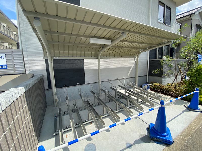 エーフラット 入谷 駐輪場