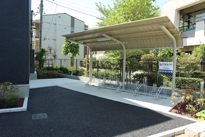 アジロハイツ 駐輪場