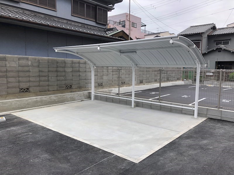 グラン・エスポワール バイク置き場