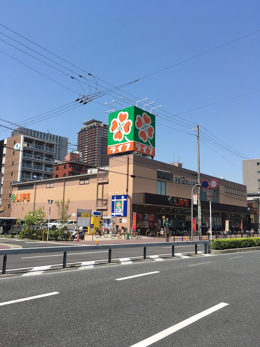 セイワパレス森ノ宮中央 スーパー：ﾗｲﾌ 玉造店　688m