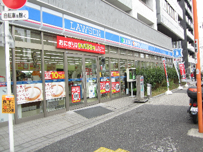 クローネ住吉 コンビ二：ﾛｰｿﾝ 住吉新大橋通店　379m