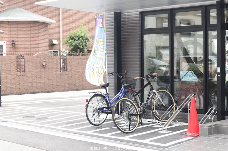 城北テラス 駐輪場