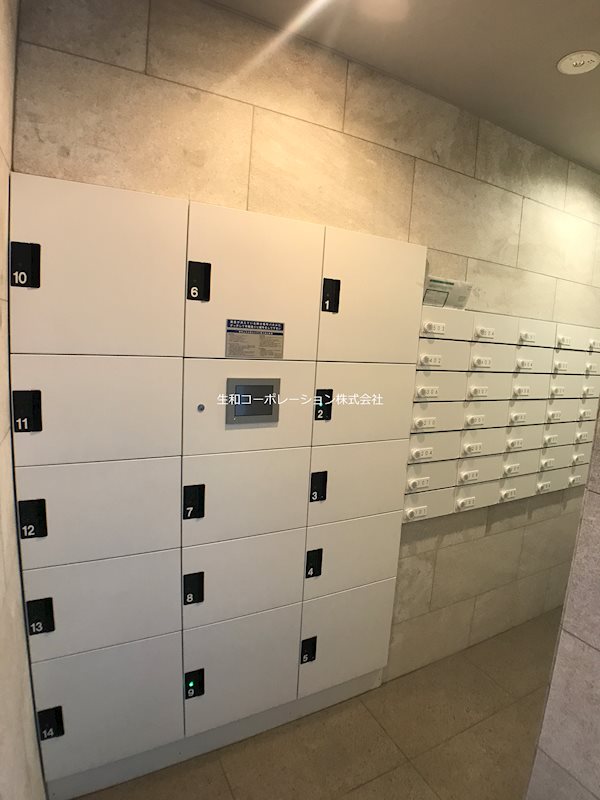 SAパームレジデンス メール、宅配Box
