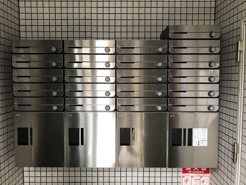 シャトー辰巳 メール、宅配Box