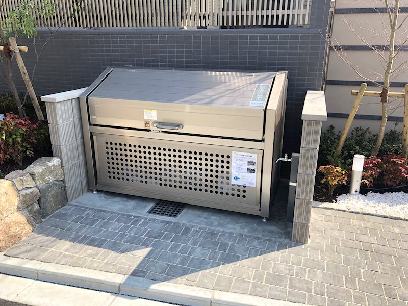 リバーサイド大津屋 ゴミ置き場