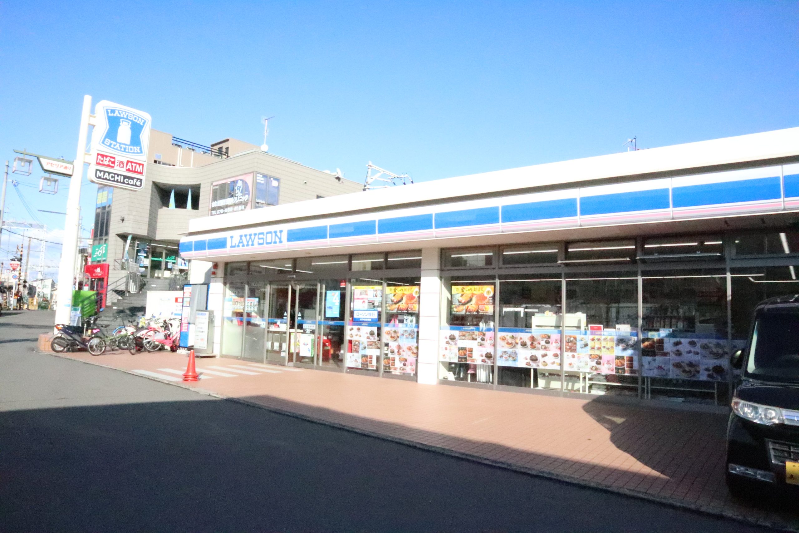 グローリードミール開田 コンビ二：ﾛｰｿﾝ 長岡駅前店　526m