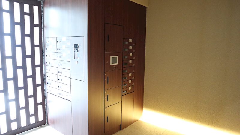 ファイブコート梅田 メール、宅配Box