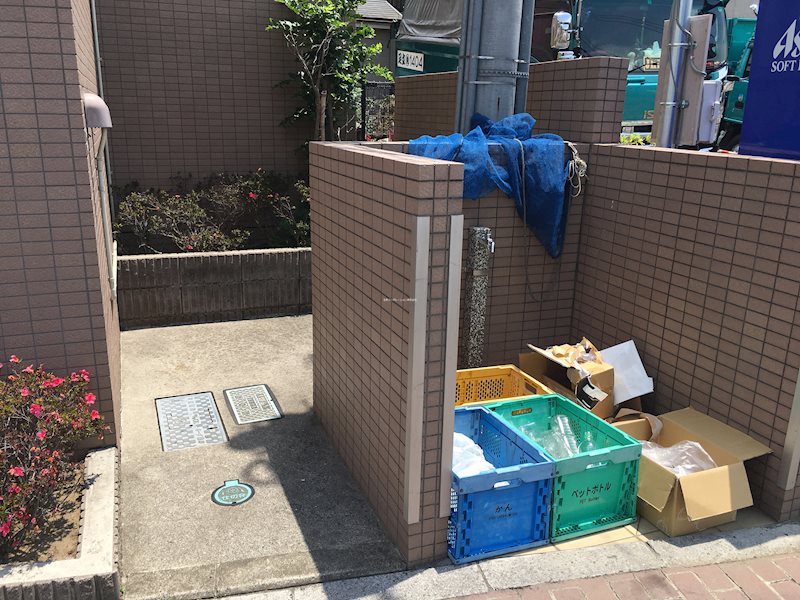 イーストヴィラ ゴミ置き場