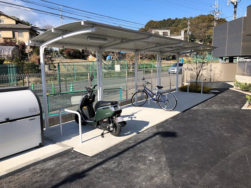エムズアロッジオ 駐輪場