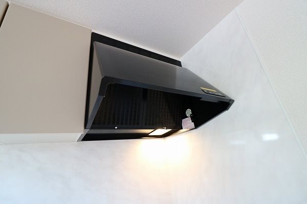 cozy court レンジフードです。