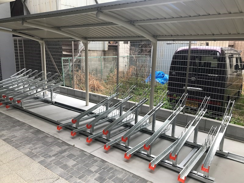 天王寺ルート25 駐輪場