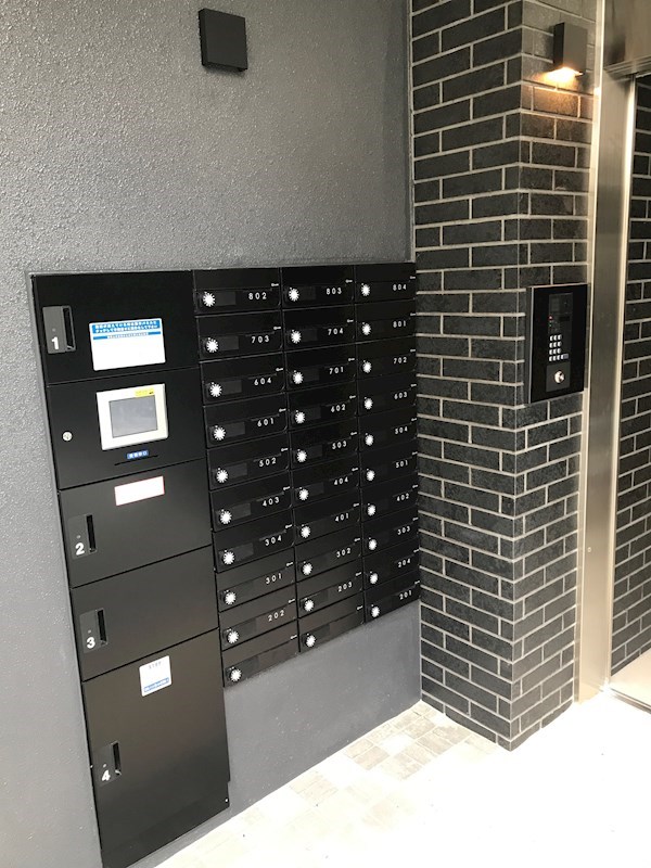 天王寺ルート25 メール、宅配Box