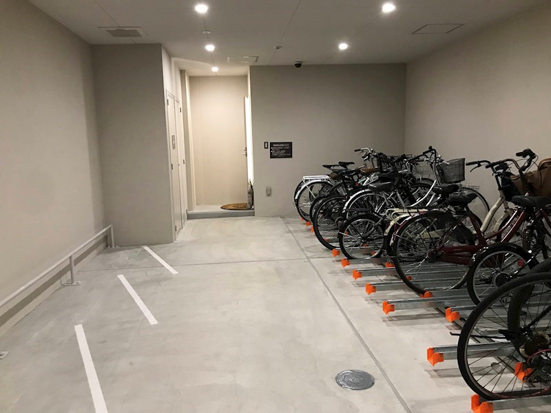 プライム大阪城北 駐輪場