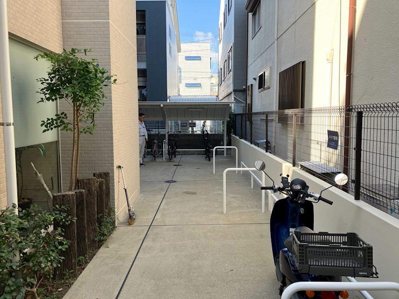 アンリシェール 駐輪場