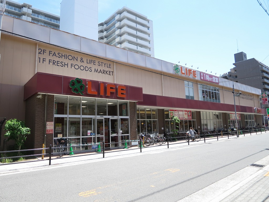 ラ フェリーチェ難波 スーパー：ﾗｲﾌ 下寺店　951m