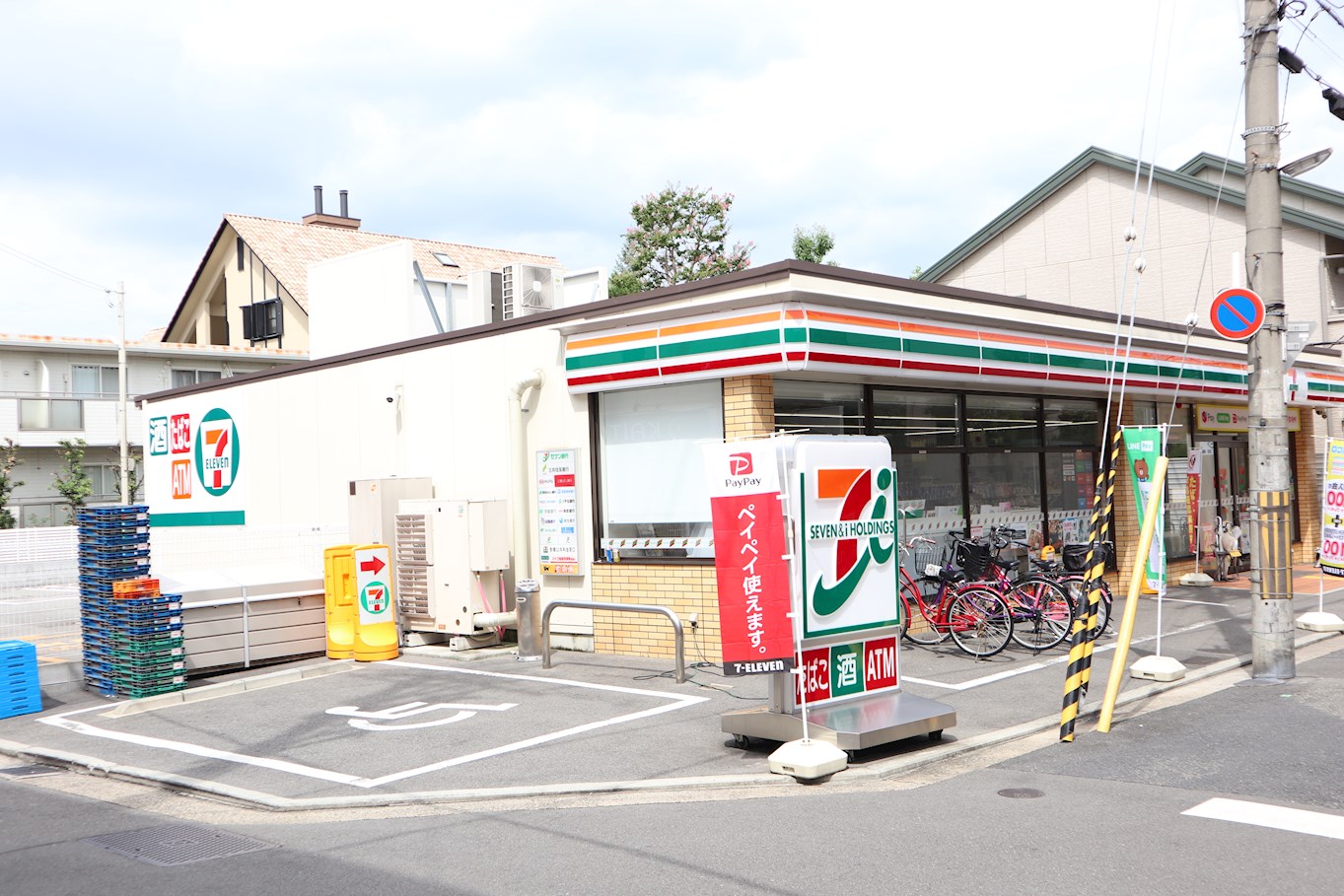 スタシオン河内山本 コンビ二：ｾﾌﾞﾝｲﾚﾌﾞﾝ 河内山本駅東店　136m