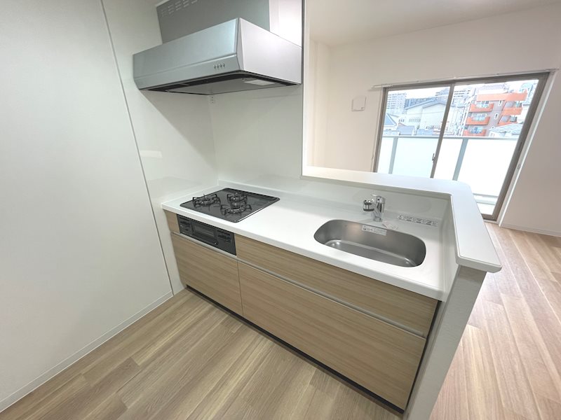 シュピア・メゾン油小路 ３口コンロ付システムキッチン