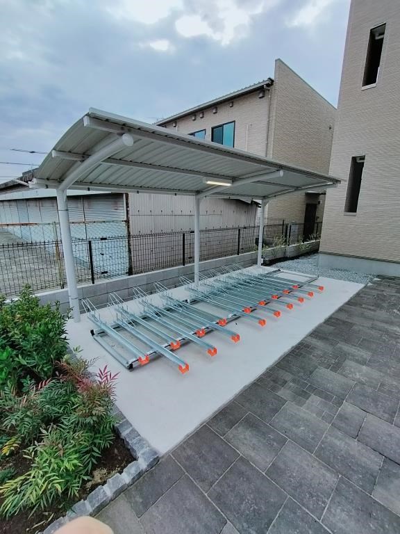 朝日住宅 駐輪場